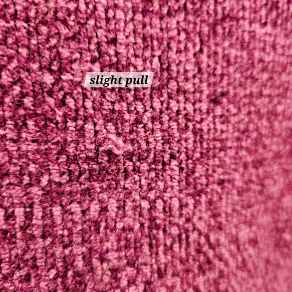 Cherokee Sweater Plus Size 1X Purple Chenille V-Neck Cozy Soft Plush Casual Warm - Picture 5 of 7
